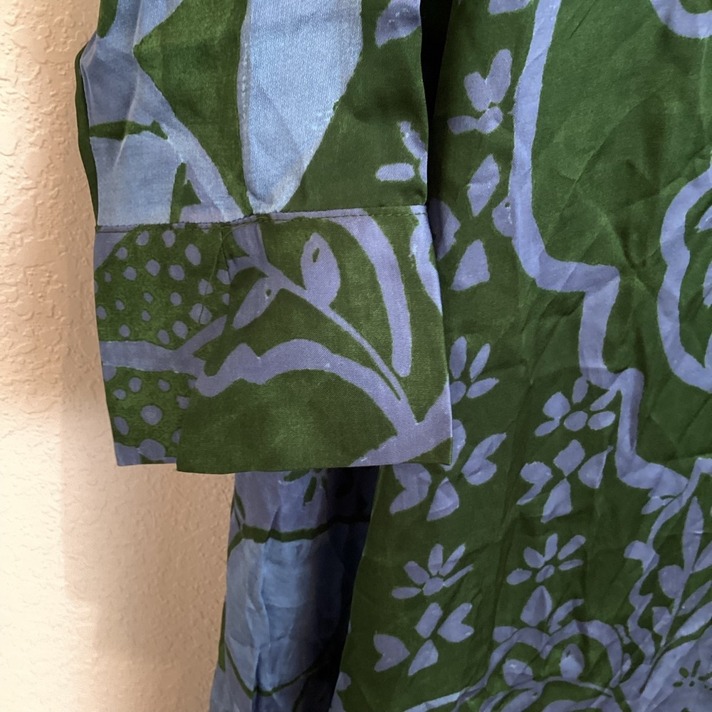 ❌Sold - Anthropologie Long-Sleeve Printed Shirt Dress Corey Lynn Calter - Picture 10 of 15